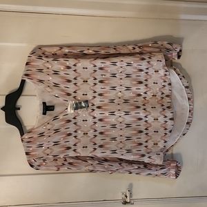 NWT WHBM women's blouse size 8